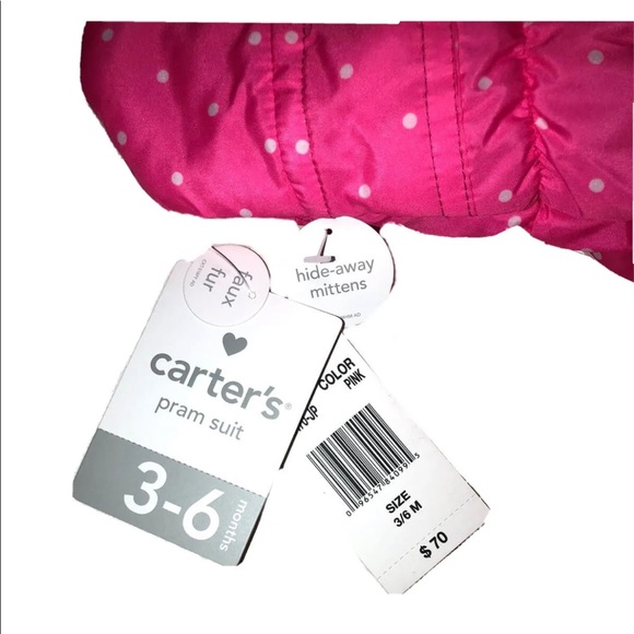 Infants snow suit pink 3-6 months - Picture 5 of 5